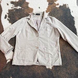 Women's Beige Blazer Gina Benotti, Italian brand , size USA Large - L